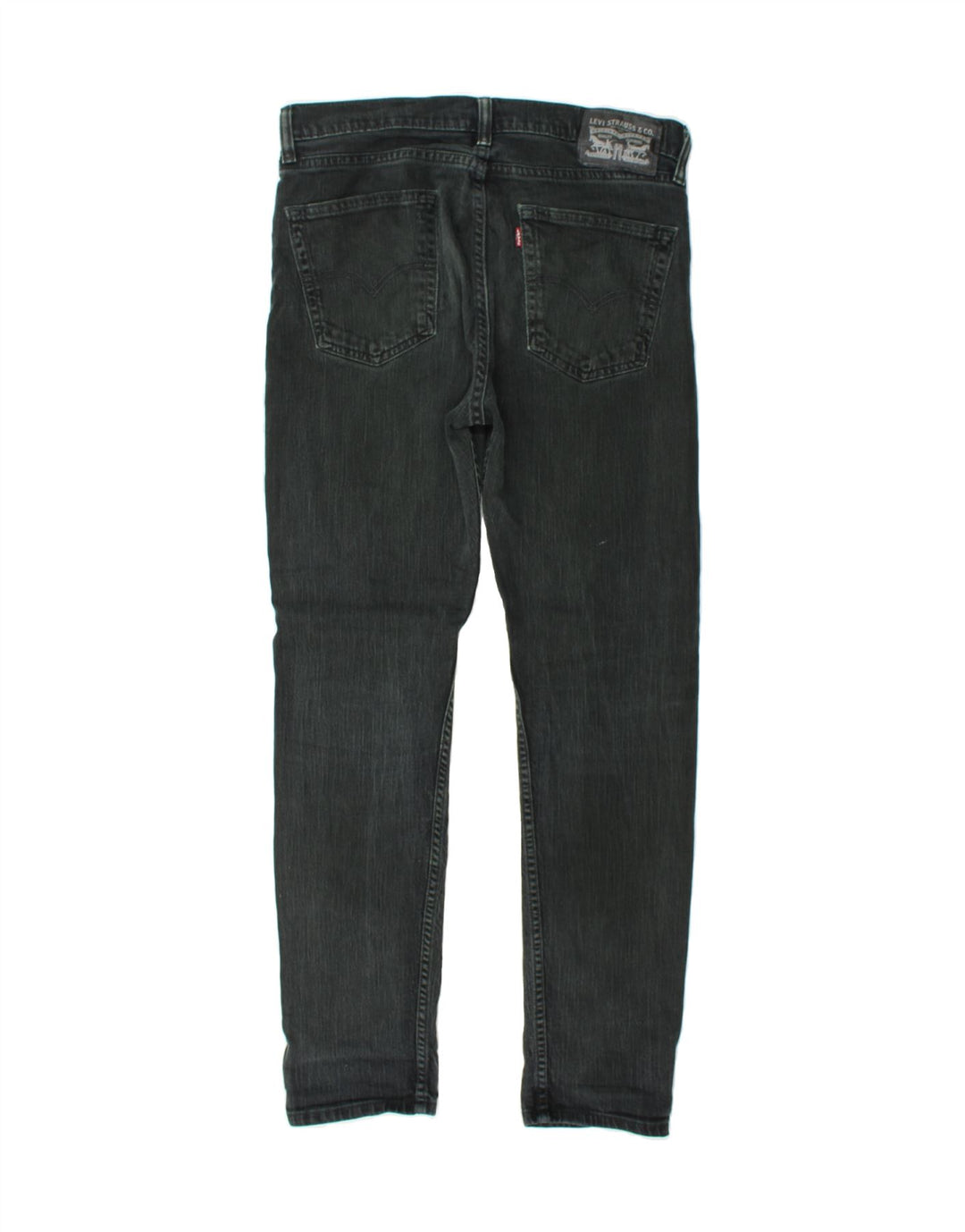 LEVI'S Womens Slim Jeans W31 L30 Black Cotton Vintage Levi's and Second-Hand Levi's from Messina Hembry 