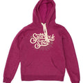 SALTROCK Womens Oversized Graphic Hoodie Jumper UK 8 Small Pink Polyester Vintage Saltrock and Second-Hand Saltrock from Messina Hembry 