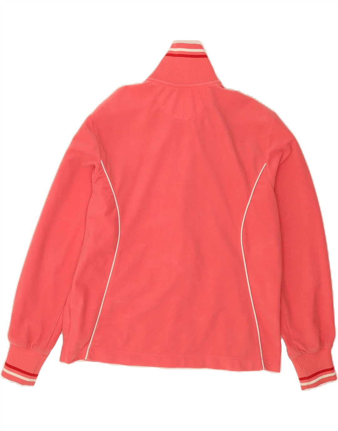 LOTTO Womens Tracksuit Top Jacket UK 16 Large Red Polyester Vintage Lotto and Second-Hand Lotto from Messina Hembry 