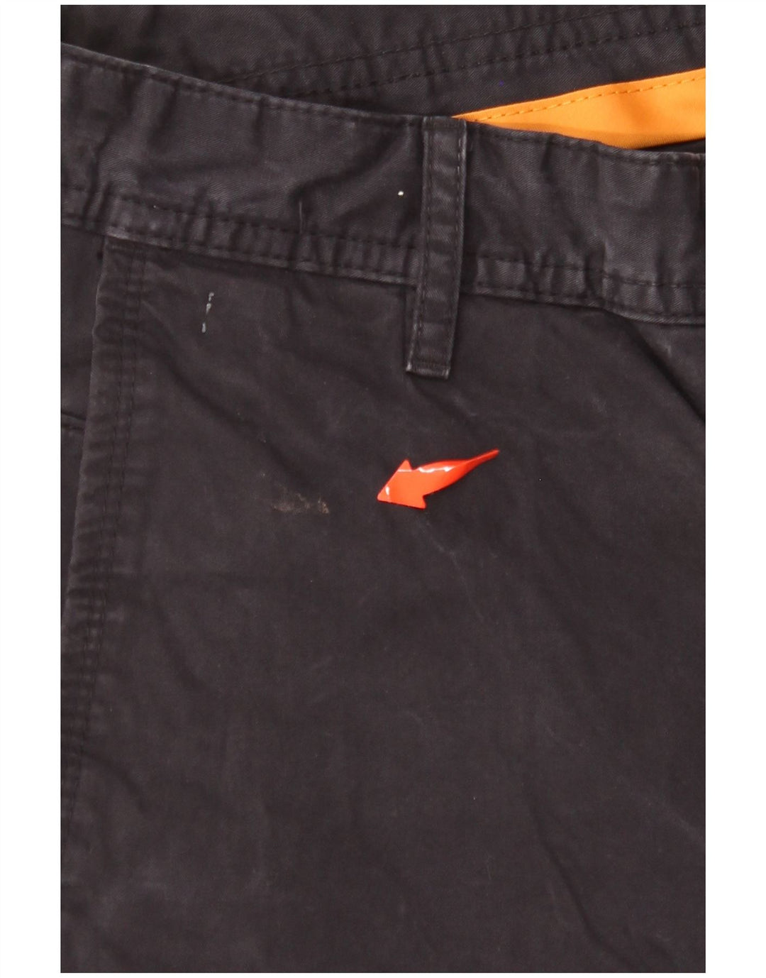 HUGO BOSS Herre Regular Fit Chinobukser W32 L32 Marineblå Bomuld