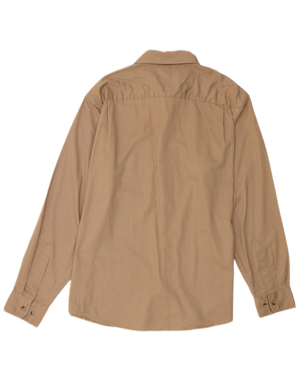 Wrangler herreskjorte XL beige bomuld