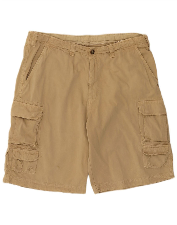 Carrera Herre Cargo Shorts W36 Stor Beige Bomuld