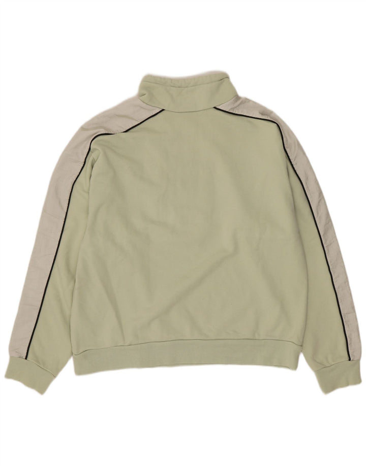 Levi's Sweatshirt med lynlås til kvinder DK 14 Medium Green Colourblock