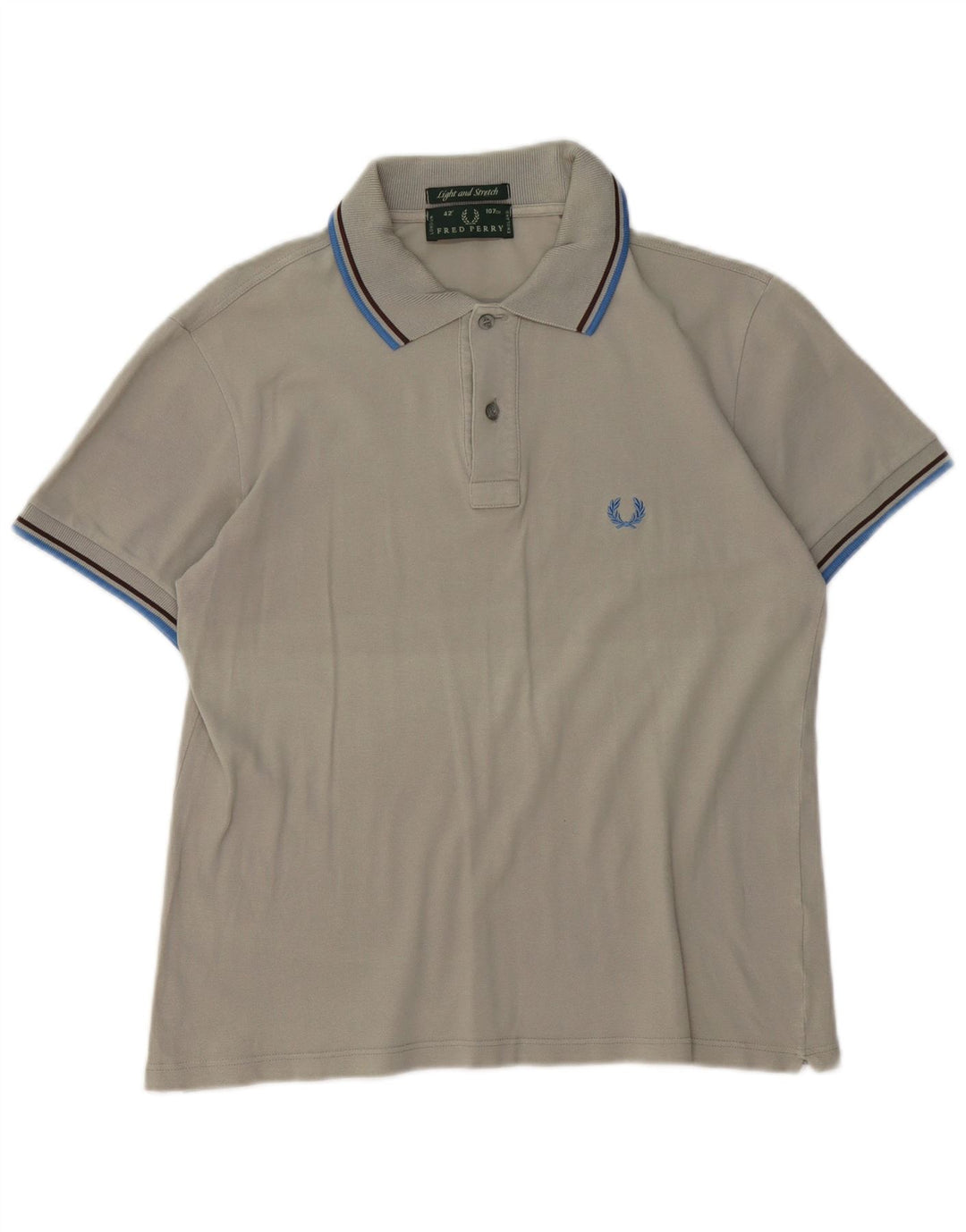 FRED PERRY Herre poloshirt mellemgrå