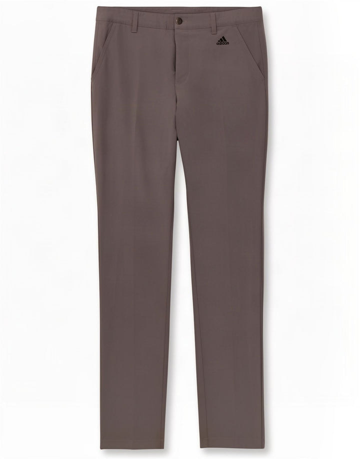 Adidas Herre Slim Chino Bukser W32 L34 Grå Polyester