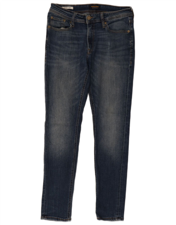 Jack & Jones Herre Liam Skinny Jeans W30 L30 Blå