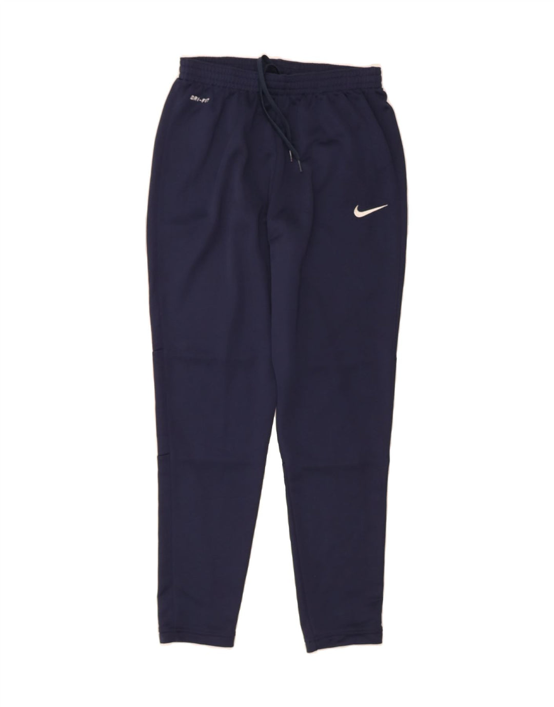 NIKE Mens Dri Fit Tracksuit Trousers Medium  Navy Blue Polyester Vintage Nike and Second-Hand Nike from Messina Hembry 