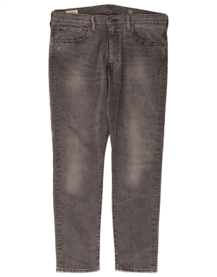 Levi's Herre Slim Tapered Jeans W36 L30 Grå Bomuld