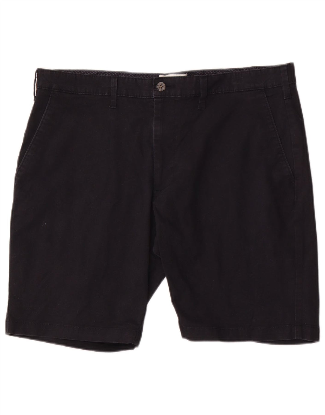 Marks & Spencer Herre Chino Shorts W36 Large Navy Blue Bomuld