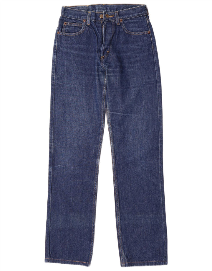 LEE Dame Seattle Straight Jeans W27 L32 Blå Bomuld