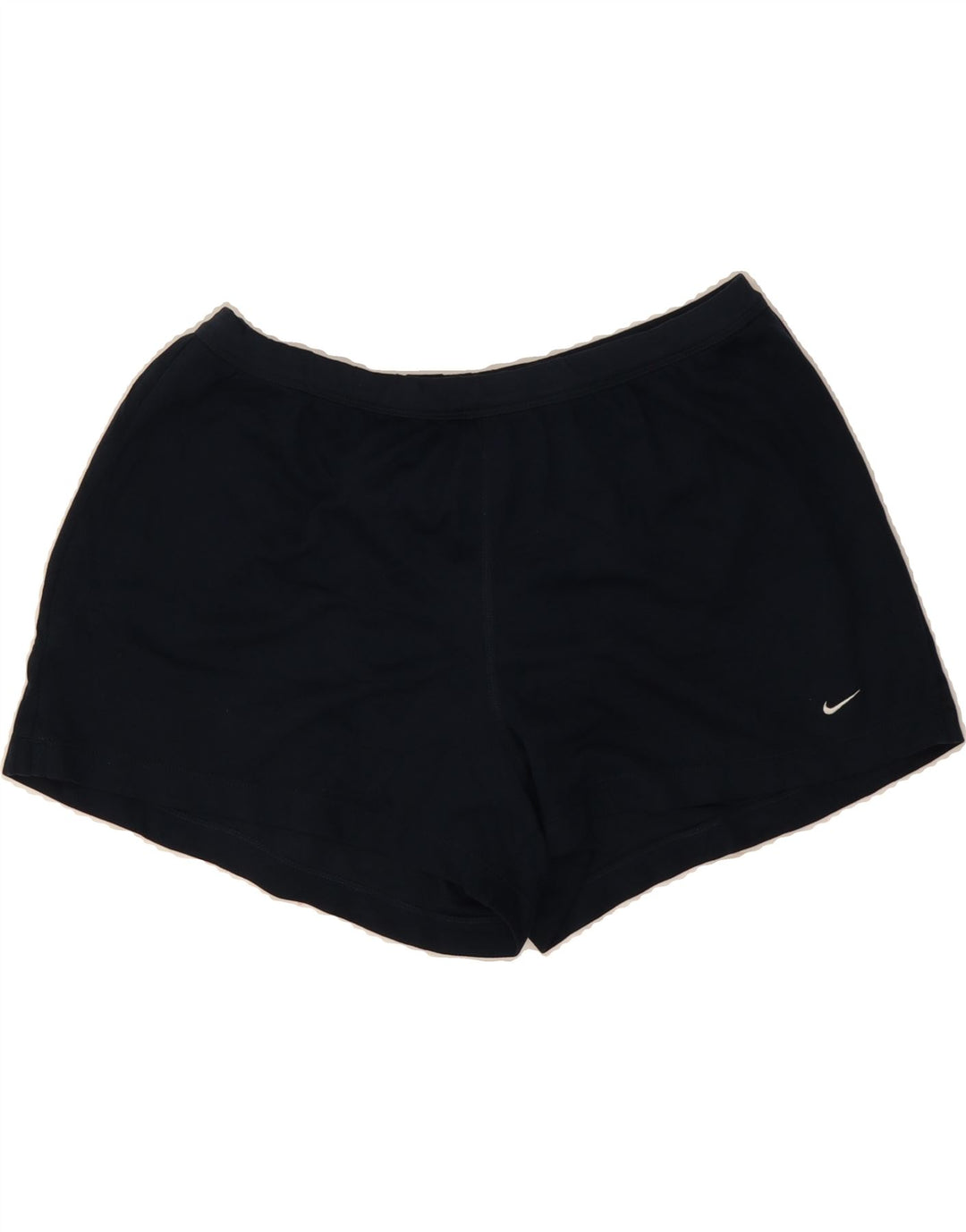 NIKE Womens Sport Shorts US 8/10 Medium Navy Blue Polyester Vintage Nike and Second-Hand Nike from Messina Hembry 