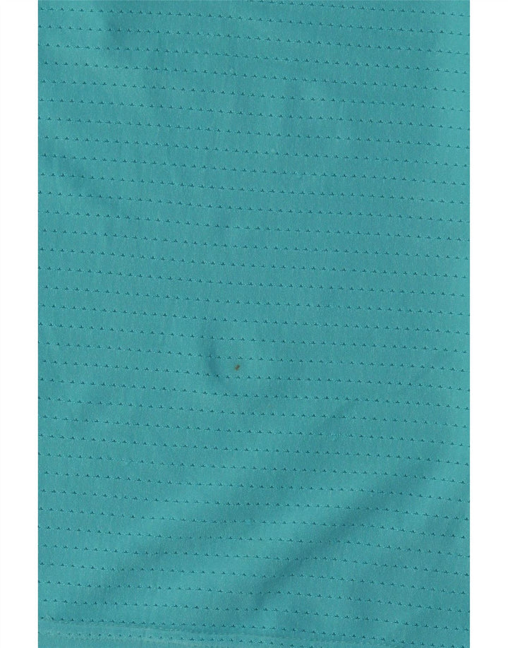 Nike Dame Dri Fit Polo Shirt UK 10 Lille turkis polyester