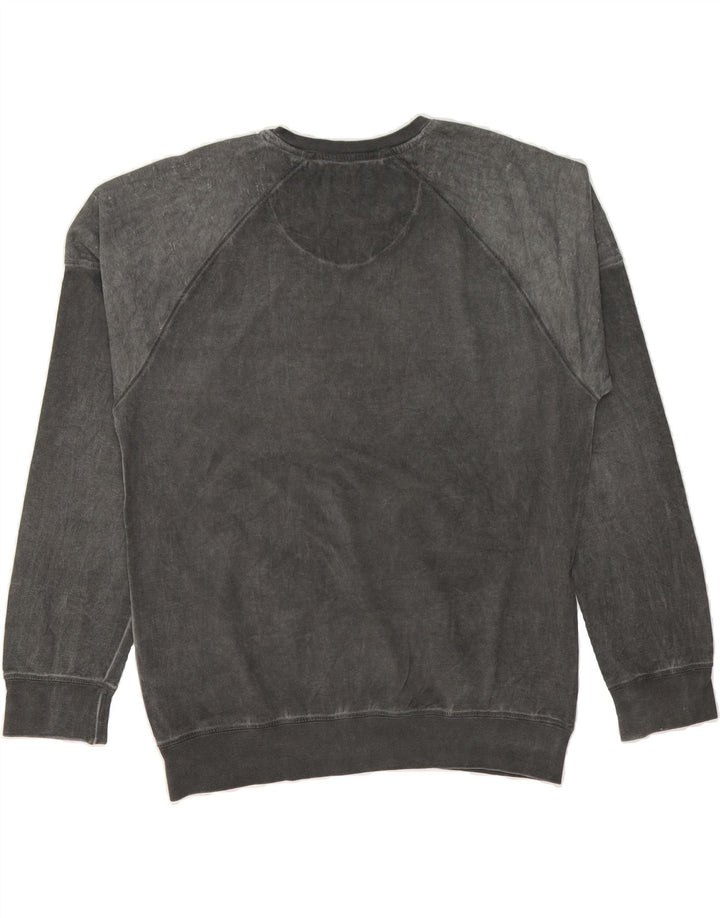 LOTTO Womens Sweatshirt Jumper UK 16 Large Grey Vintage Lotto and Second-Hand Lotto from Messina Hembry 