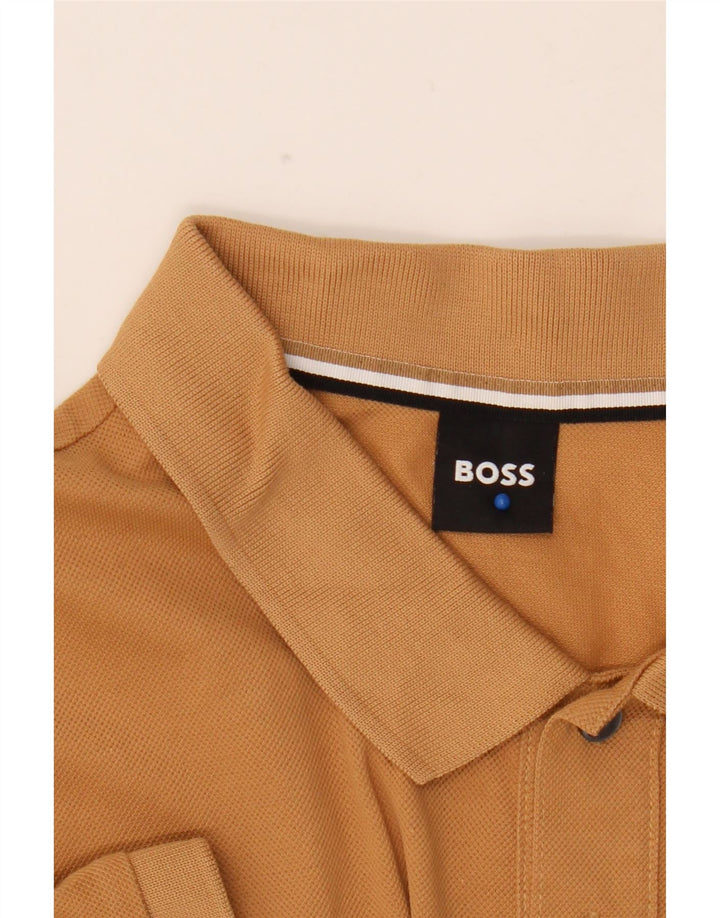 Hugo Boss Poloshirt til mænd Stor flerfarvet Colourblock Bomuld