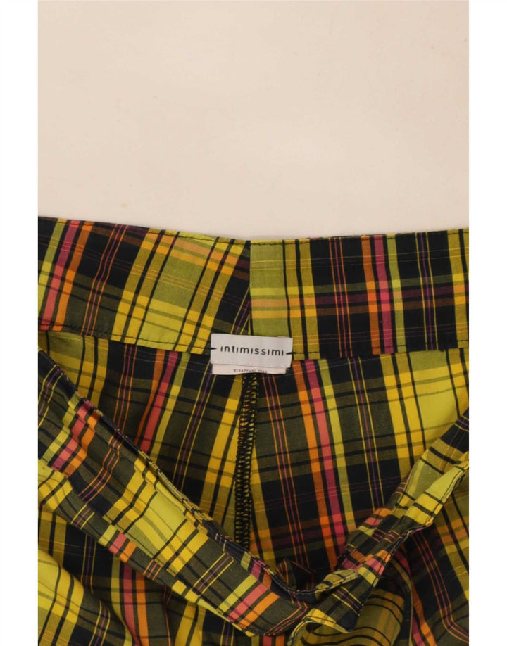 Intimissimi Chino Shorts til mænd W34 Stor flerfarvet tern