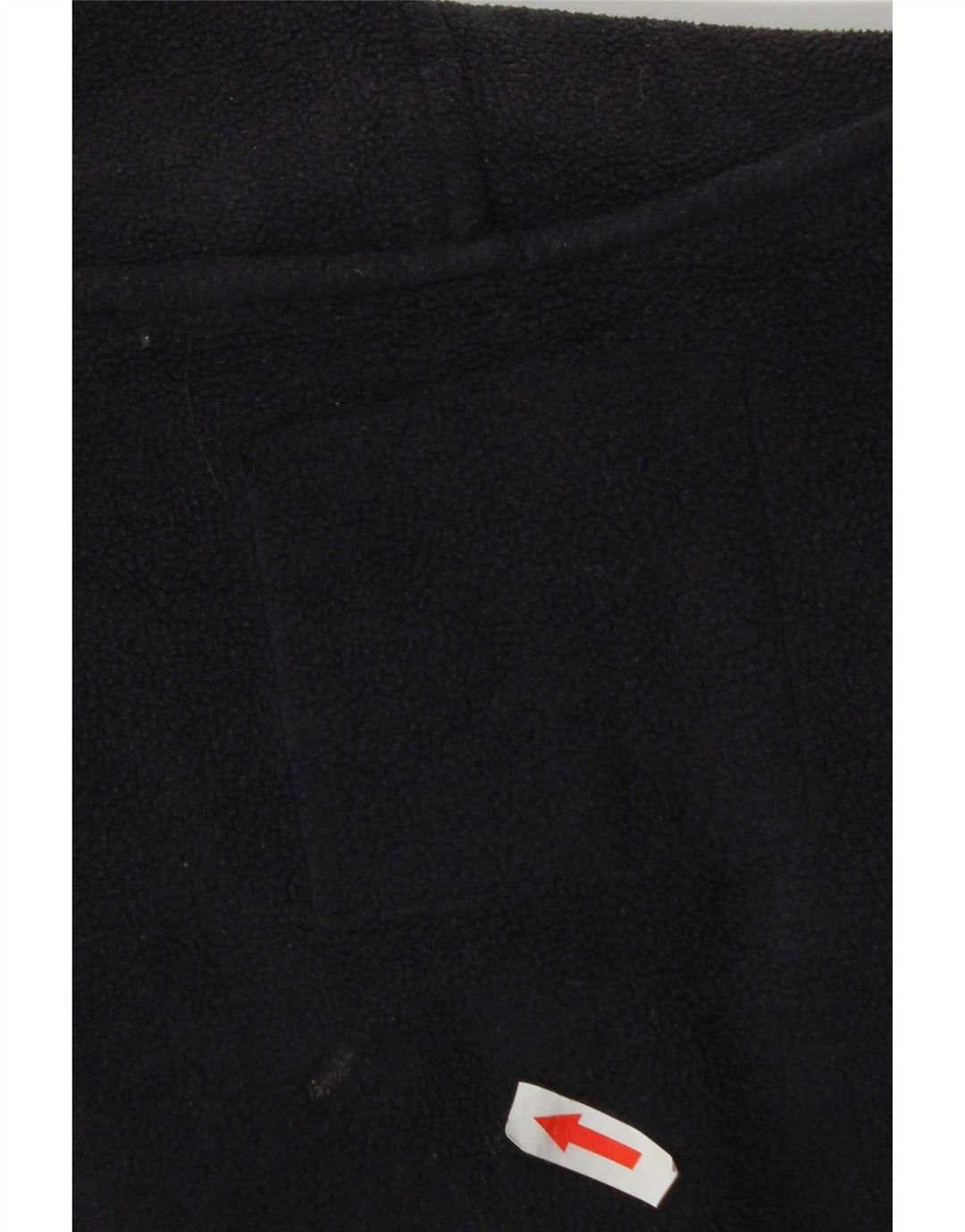 Zara Dame Hætte Duffle Fleecejakke UK 14 Medium Navy Blue Polyester