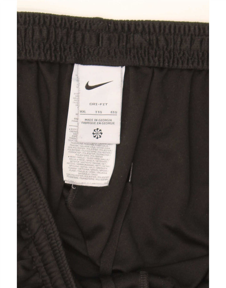 Nike Herre Dri Fit træningsdragt Bukser 2XL Sort Colourblock Polyester