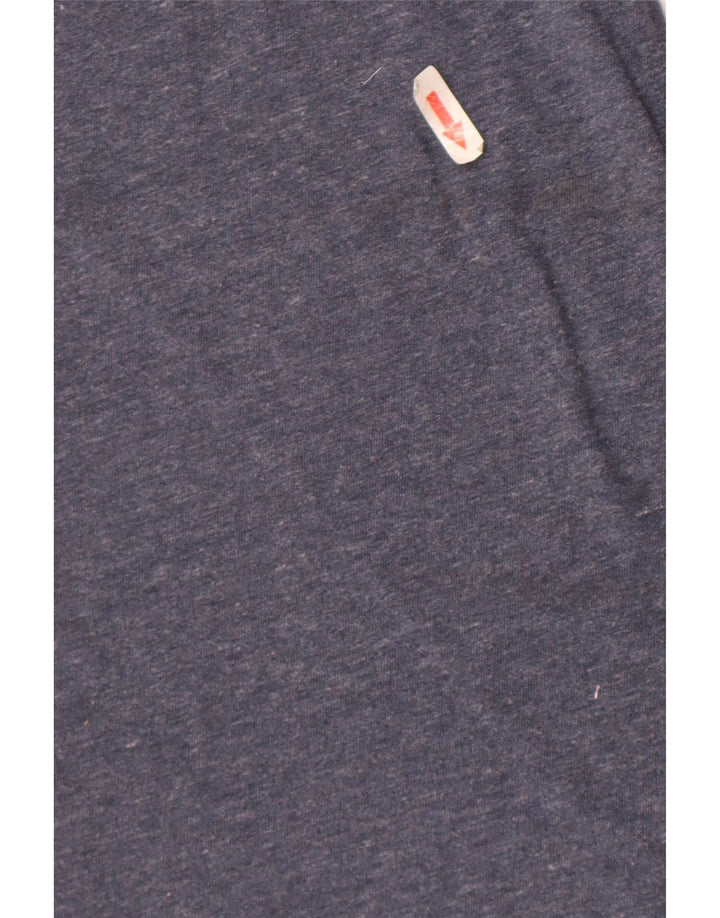 Superdry Herre T-shirt Top Medium Marineblå Bomuld