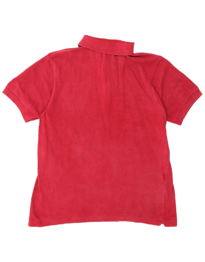 Lacoste herre poloskjorte str. 4 Medium Bourgogne bomuld