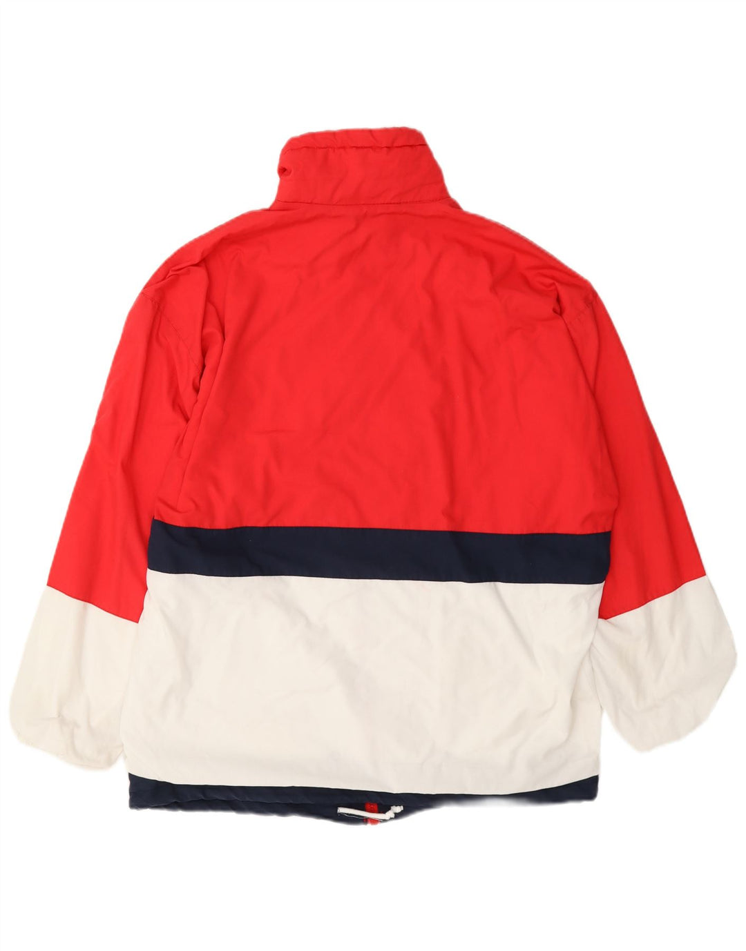 Vintage træningsdragt til mænd Top jakke XL Rød Colourblock