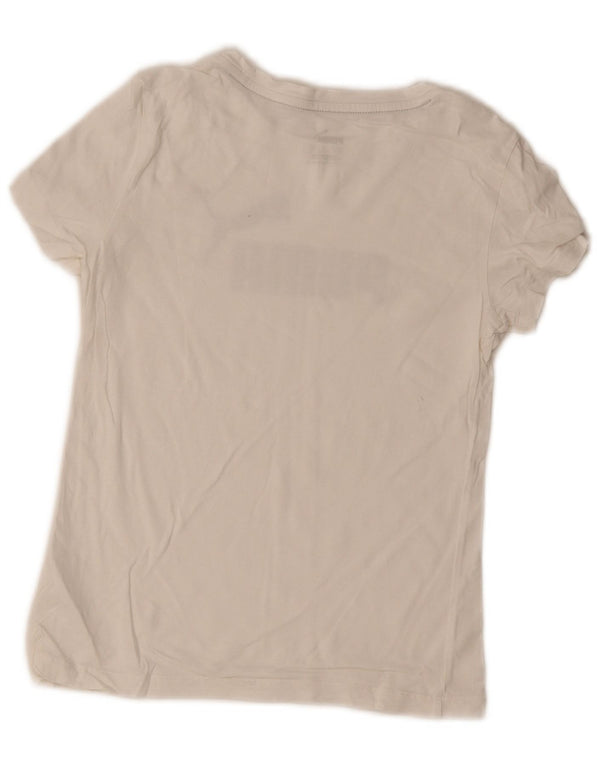 Puma piger grafisk t-shirt top 11-12 år hvid