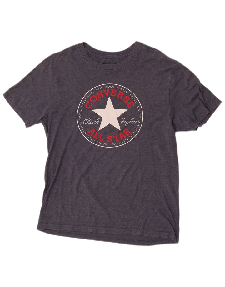 Converse grafisk t-shirt til mænd, lille marineblå