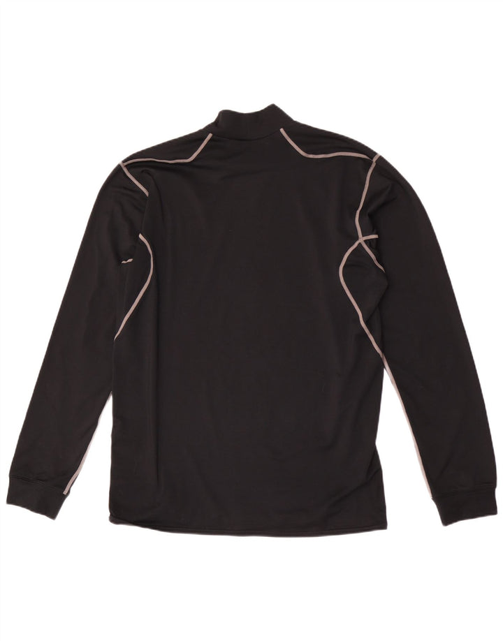 Nike Herre Dri Fit Top Langærmet Stor Sort