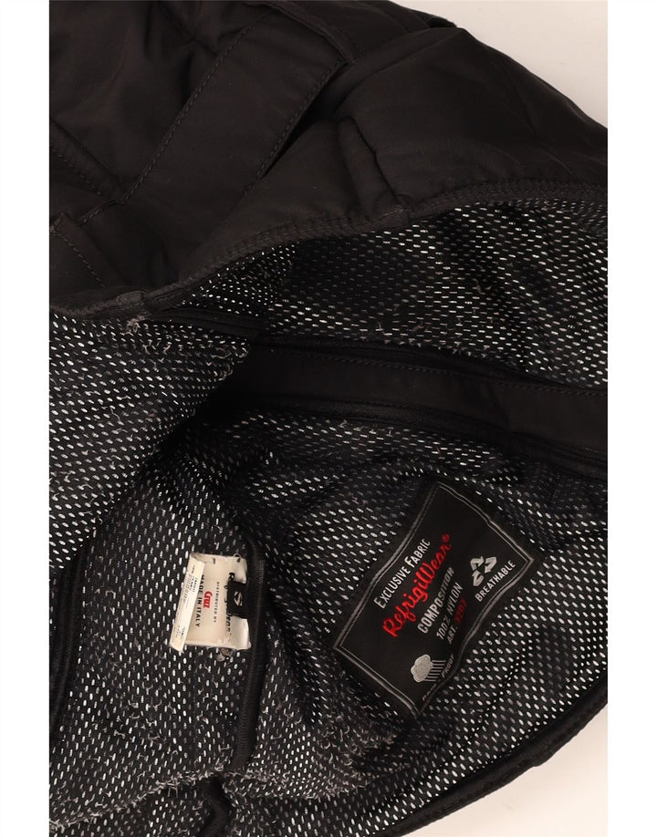 REFRIGIWEAR Womens Crop Polstret jakke UK 10 Lille sort polyamid