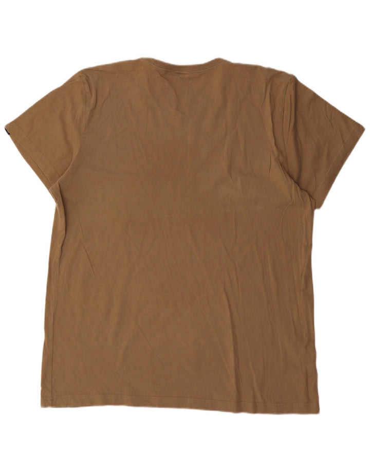 Adidas Grafisk T-shirt top til mænd, stor brun