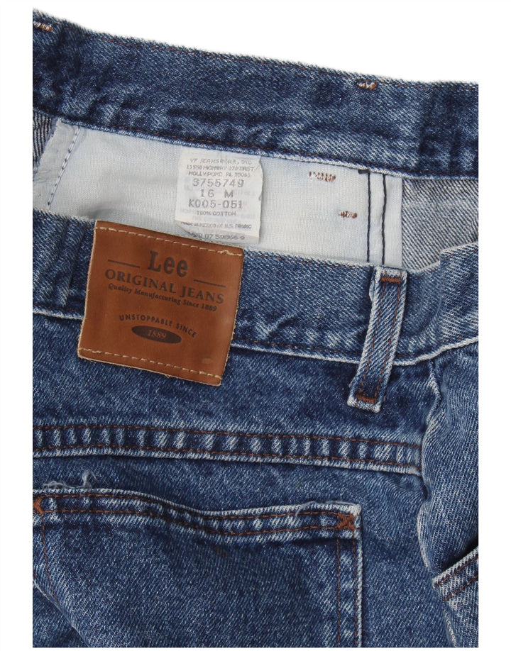 Lee Boys denimshorts 15-16 år W32 Blue Cotton