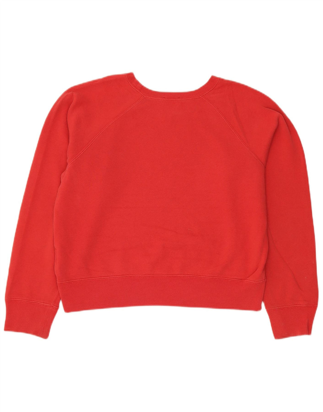 Polo Ralph Lauren Dame Oversized Sweatshirt Jumper UK 14 Medium Rød