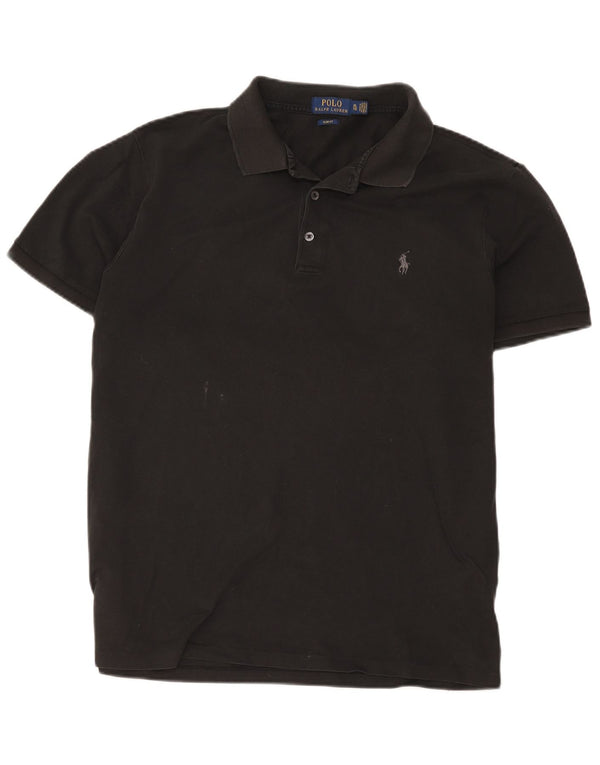 Polo Ralph Lauren Herre Slim Fit Polo Shirt XL Sort Bomuld