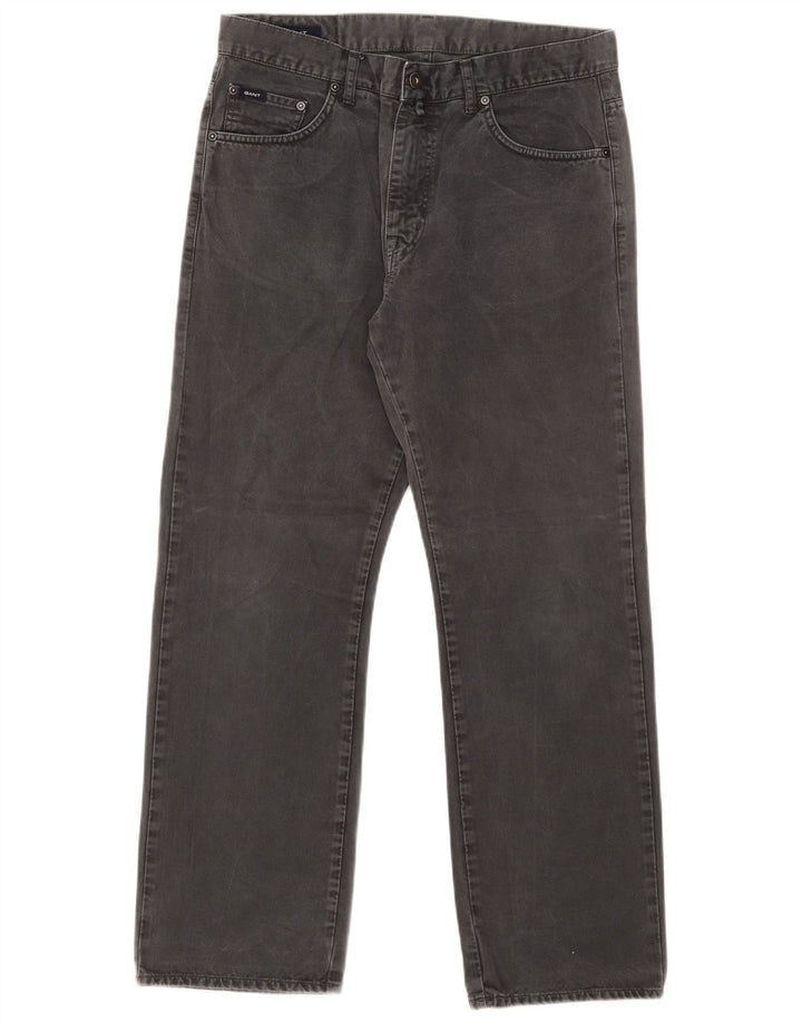 Gant Dame Jason Regular Straight Jeans W34 L30 Grå Bomuld