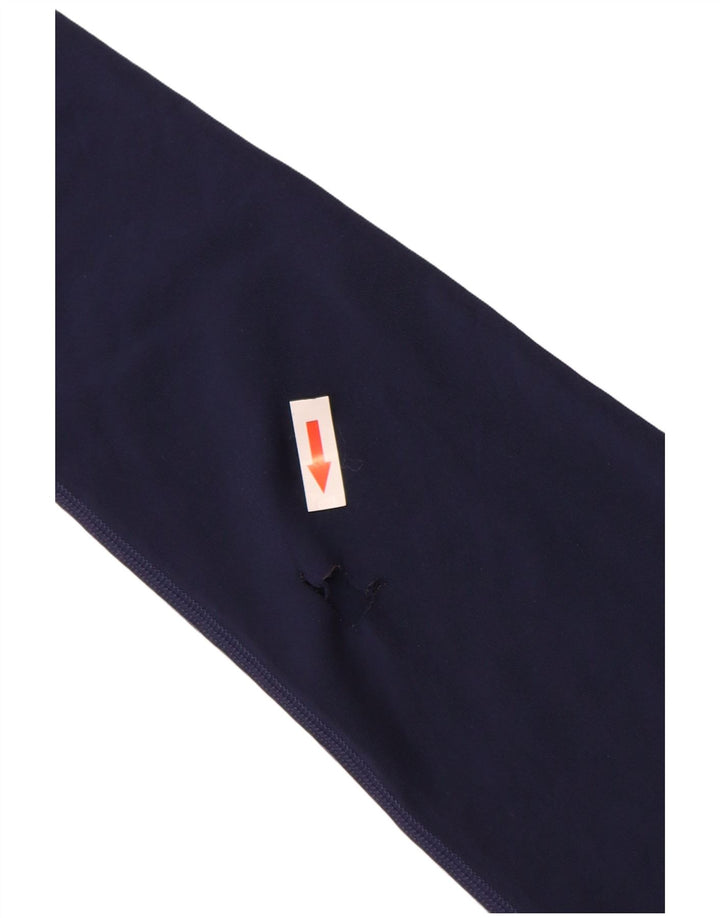 Under Armour Herre Heat Gear Top Langærmet Large Navy Blue
