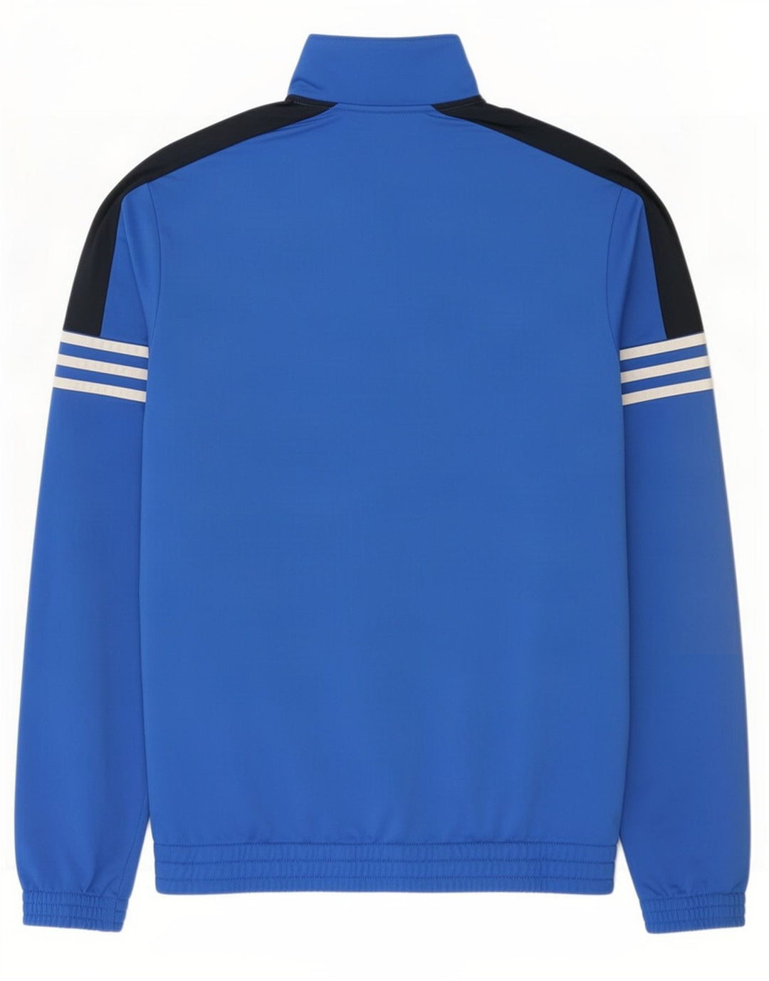 Adidas Træningsdragt til mænd Topjakke UK 38/40 Medium Blue Colourblock Polyester