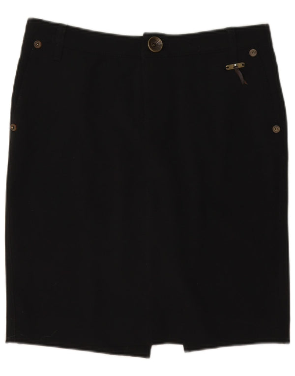 Liu Jo Womens Pencil Skirt W26 Small Black Polyester
