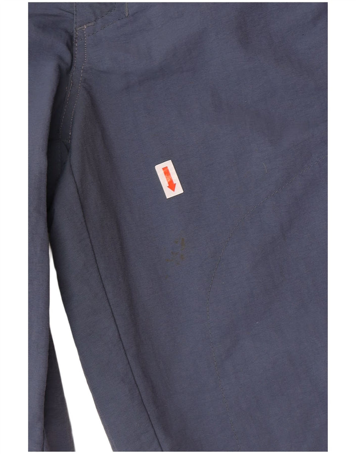 Adidas Boys Cargo Shorts 13-14 år W30 Blue Colourblock Polyamid