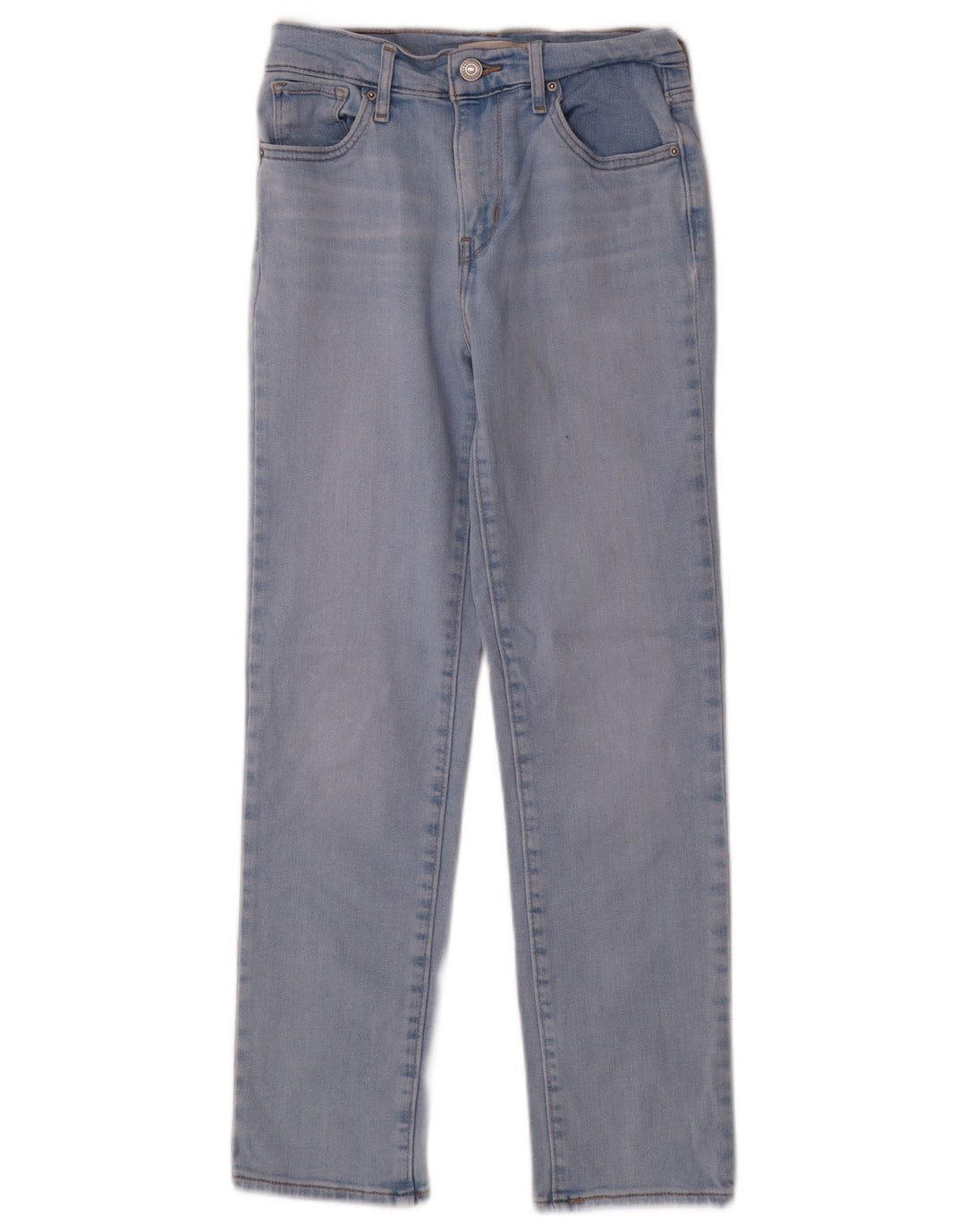 Levi's lige jeans til kvinder W25 L26 blå bomuld