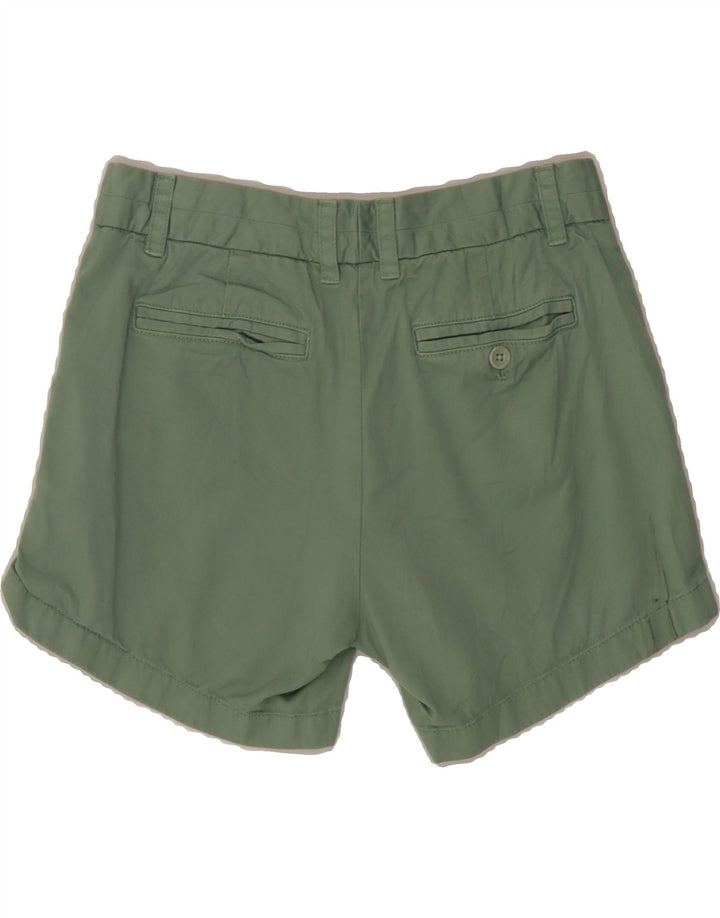 J. CREW Mens Chino Shorts US 4 Small W28 Green Cotton Vintage J. Crew and Second-Hand J. Crew from Messina Hembry 