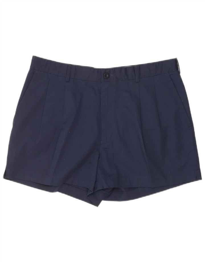 Lotto Herre Pegged Chino Shorts W44 2XL Navy Blue Polyester