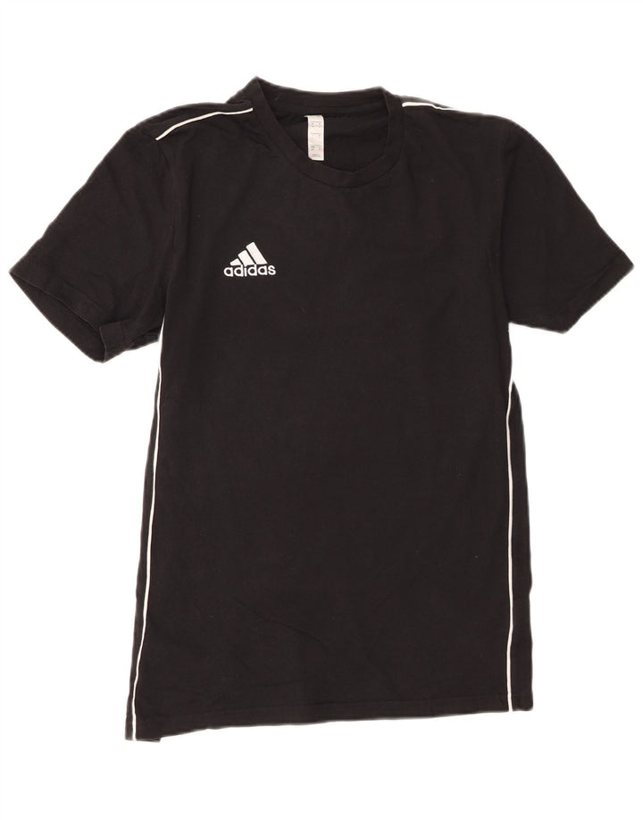 Adidas herre T-shirt top lille sort bomuld
