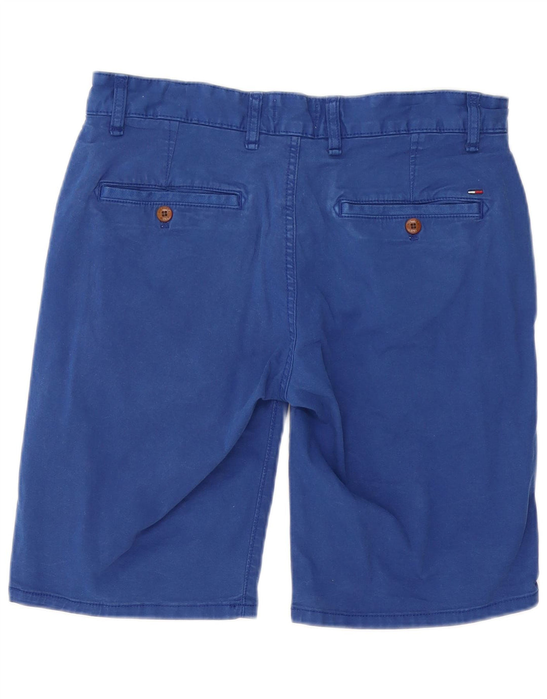 Tommy Hilfiger Herre Chino Shorts W31 Medium Blue Bomuld