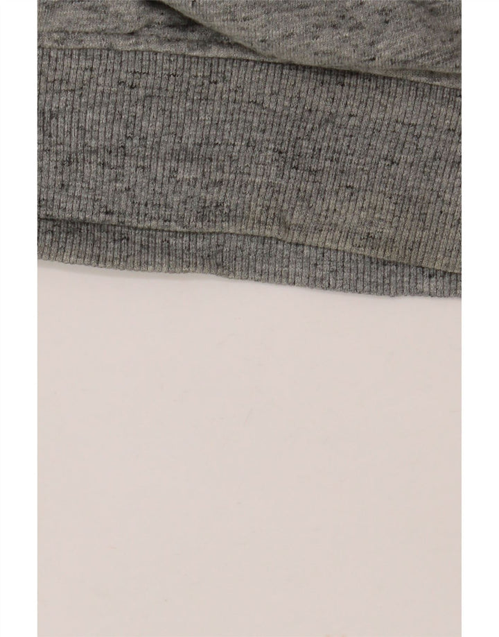 CALVIN KLEIN JEANS Grafisk sweatshirt til mænd, lille grå flækket