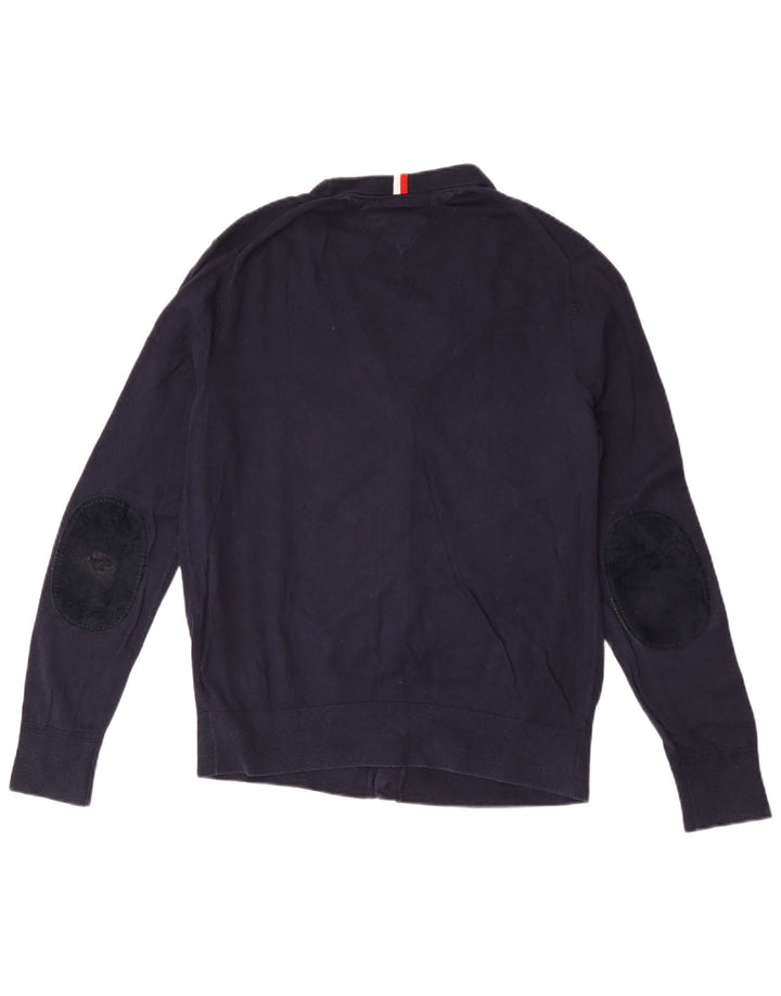 Tommy Hilfiger Herre Cardigan Sweater Stor Marineblå Bomuld