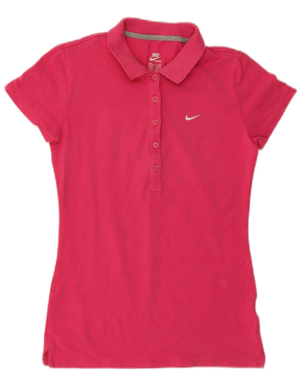 Nike Dame Polo Shirt US 4/6 Small Pink