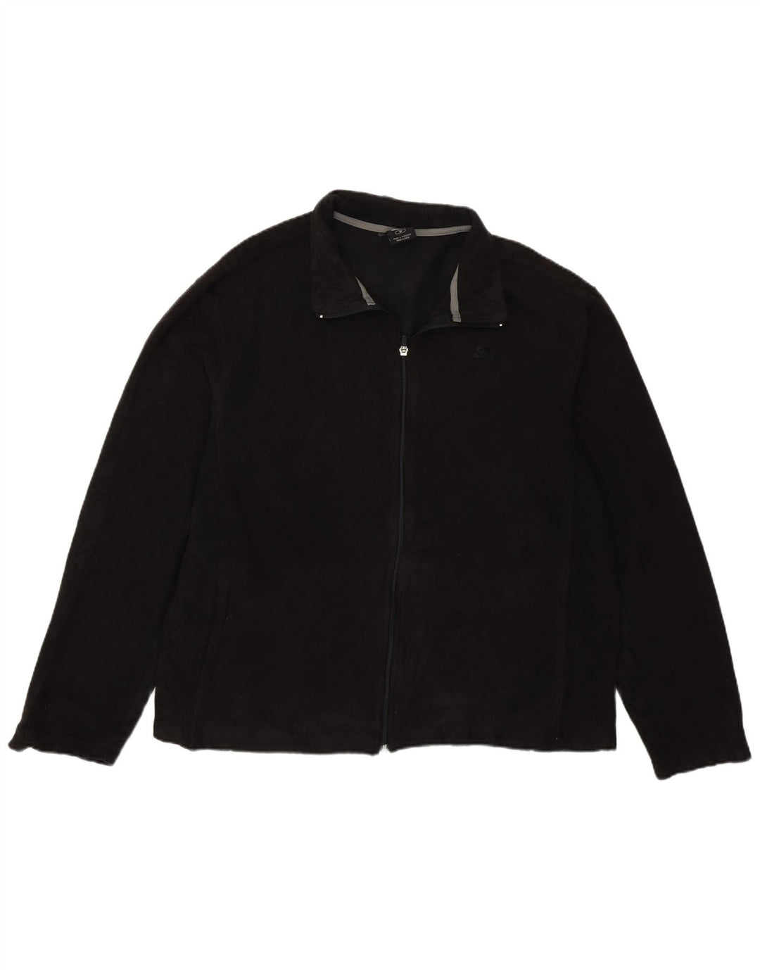 Starter Herre Fleecejakke UK 38 Medium Sort Polyester