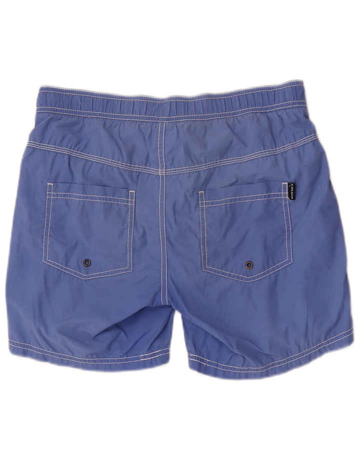Benetton Badeshorts til mænd Små blå bomuld