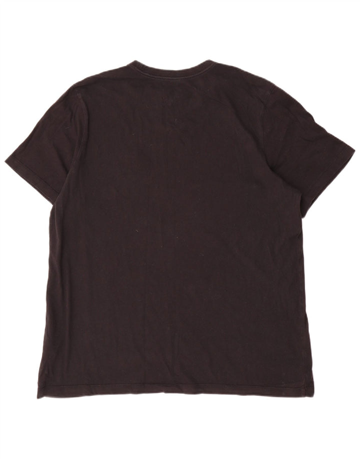 Nike T-shirt top til mænd XL sort bomuld
