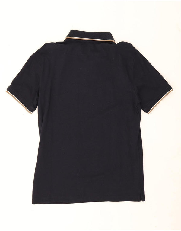 Guess Herre Slim Fit Polo Shirt UK 46 XL Navy Blue Bomuld