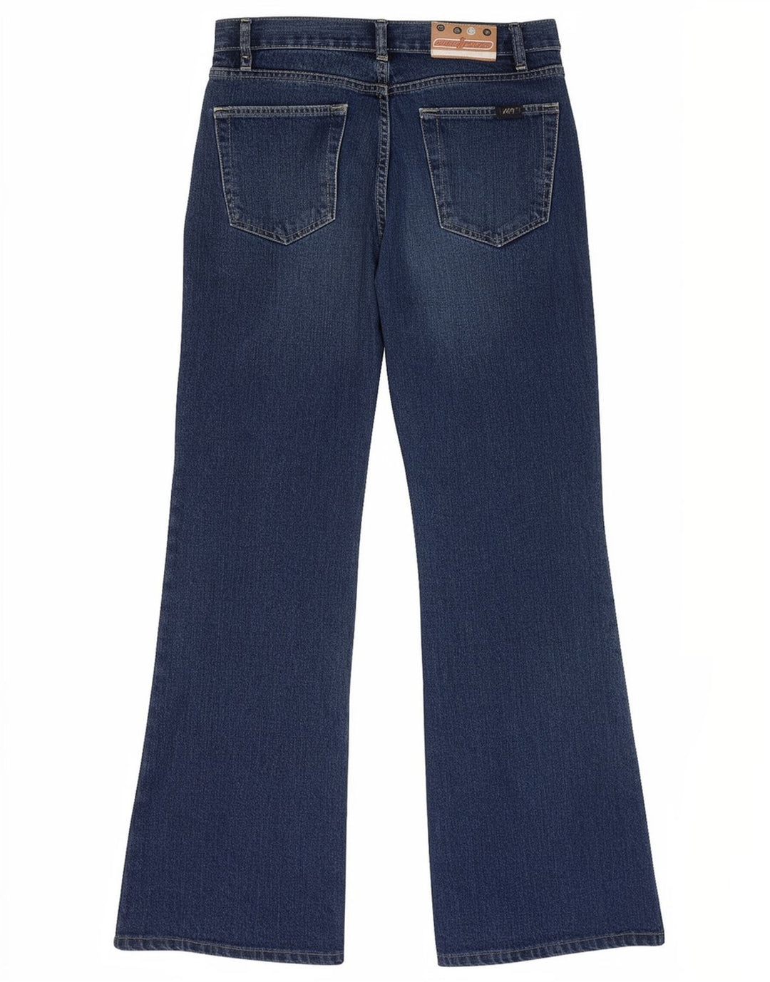Wild Jeans Dame High Rise Flared IT 42 Medium W26 L30 Blå Bomuld